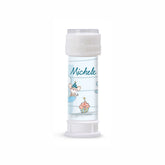 Etichette bolle di sapone personalizzate compleanno tema dino baby Modello codice: PB 3 D